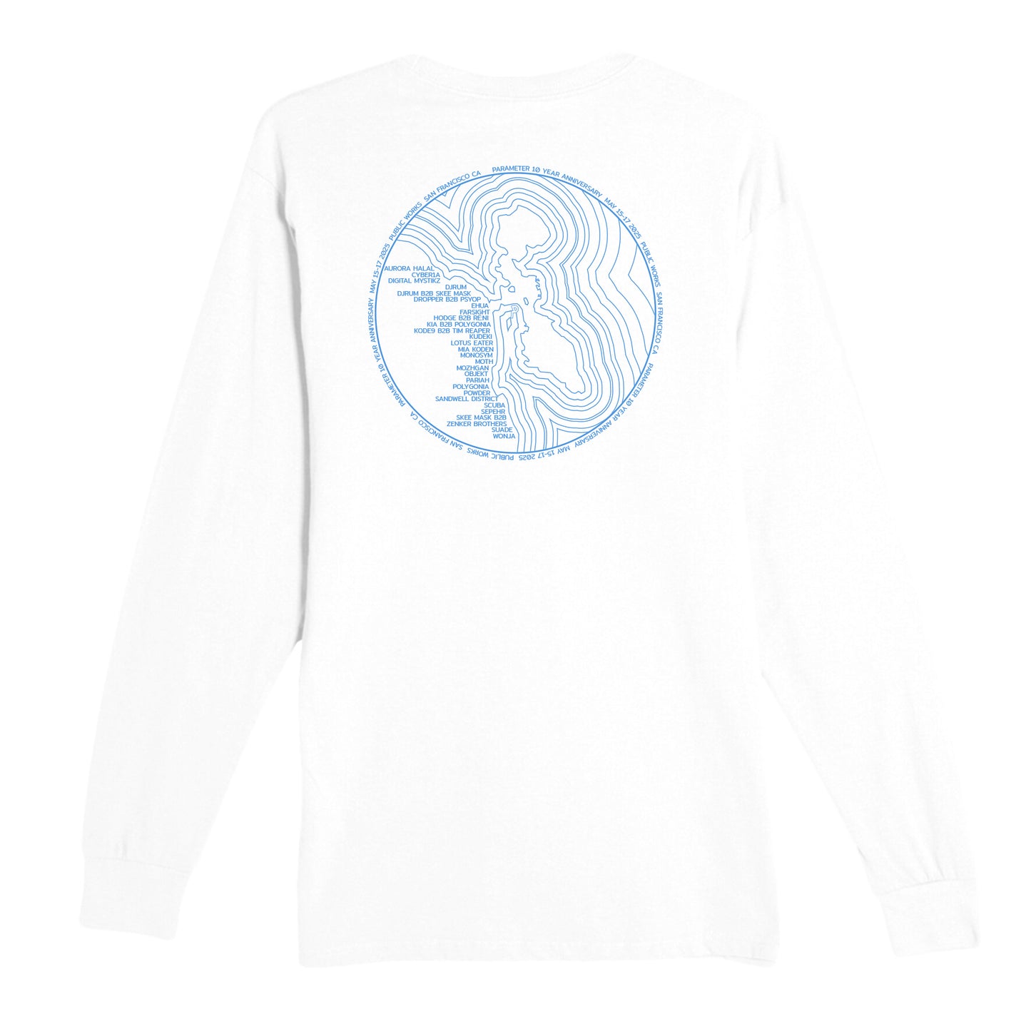 Parameter Bay Map Longsleeve T-Shirt