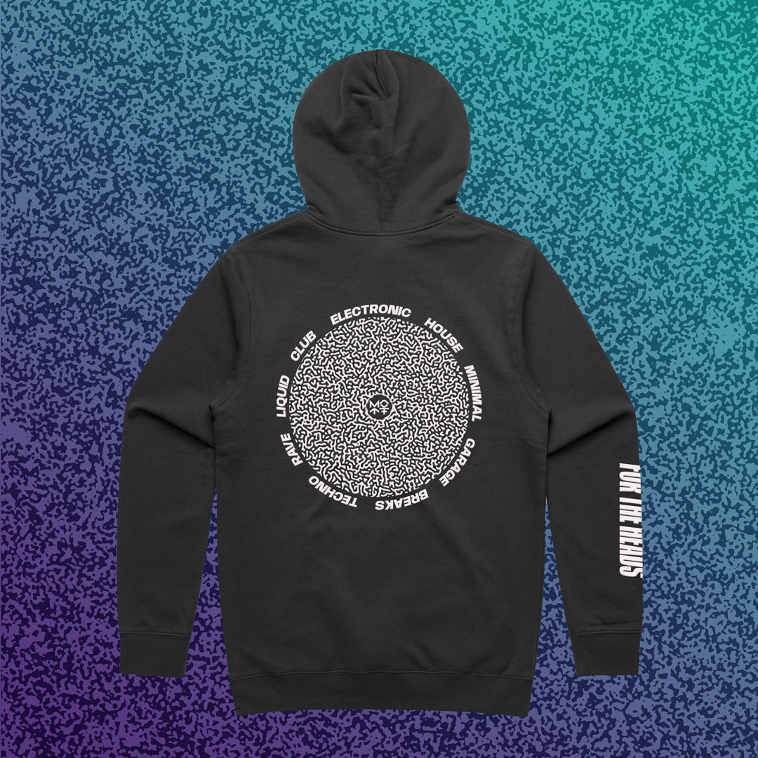 Wavicon Heavyweight Pullover Hoodie (Original Mix)