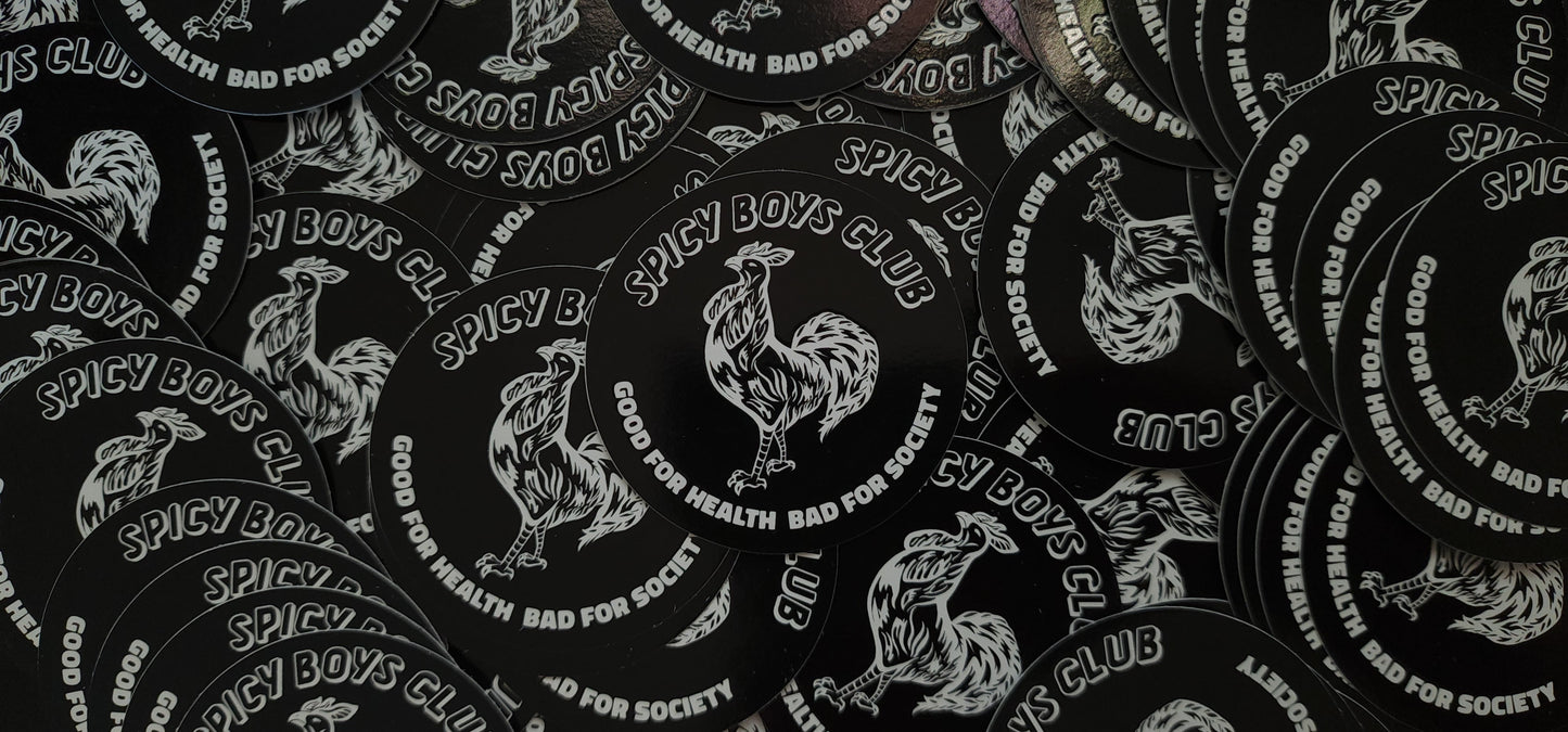 Spicy Boys Club Stickers