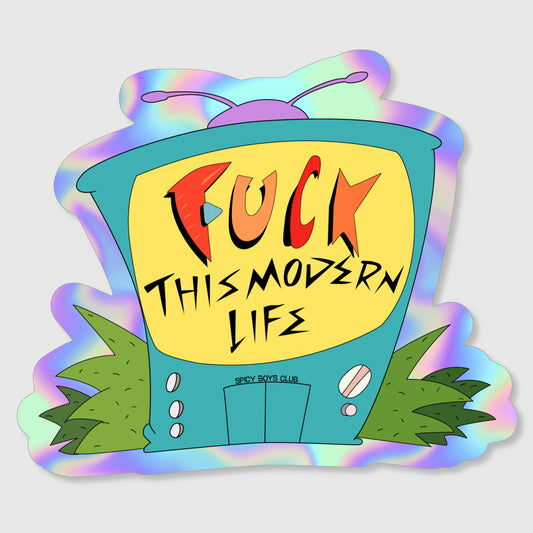 Nostalgia 001 Sticker - Fuck This Modern Life Sticker