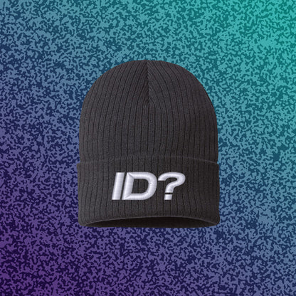 ID? Rib Knit Beanie (Radio Edit)