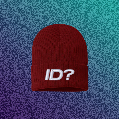 ID? Rib Knit Beanie (Radio Edit)