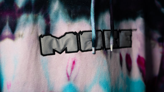 Icy Nebula Reflective Tie Dye Pullover Hoodie (Original Mix)