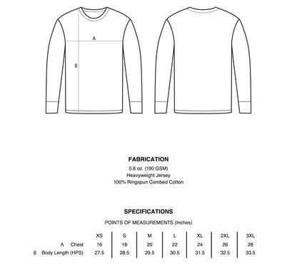 Parameter Bay Map Longsleeve T-Shirt