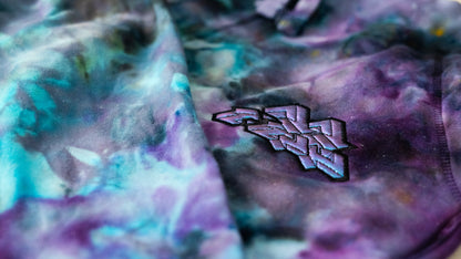 Nebula Splatter Purple Tie Dye Joggers (Original Mix)