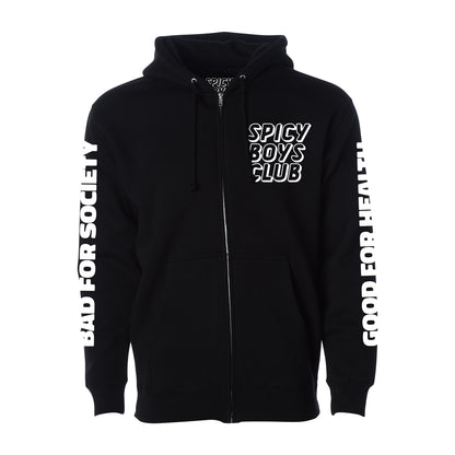 Spicy Boys Club Zip Hoodie